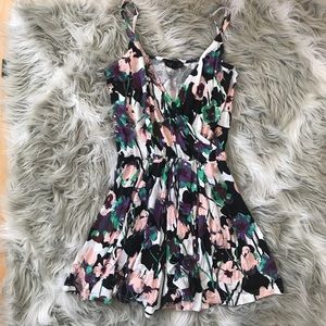 Topshop Floral Romper